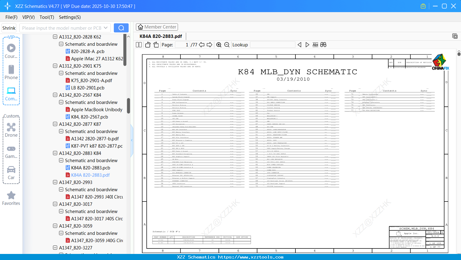 Laptop Apple K84A 820-2883